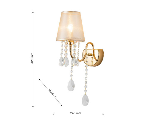 Оформить заказ Бра Favourite 2868-1W| VIVID-LIGHT.RU