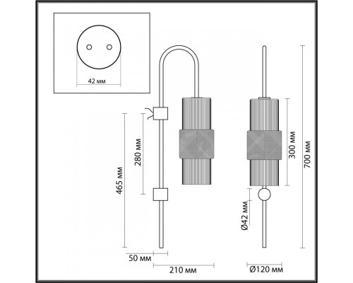 Заказать Бра Odeon Light 5018/1W| VIVID-LIGHT.RU