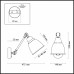Сделать заказ Бра Odeon Light 3373/1W| VIVID-LIGHT.RU