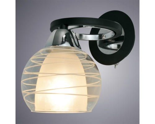 Купить Бра ARTE Lamp A1604AP-1BK| VIVID-LIGHT.RU