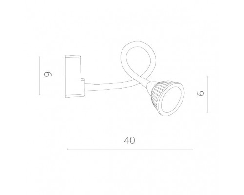 Заказать Бра ARTE Lamp A4107AP-1WH| VIVID-LIGHT.RU