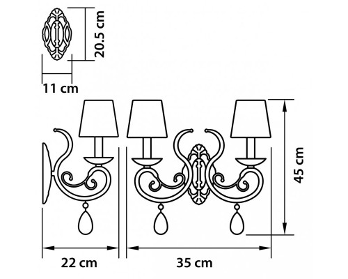 Заказать Бра Lightstar 693622| VIVID-LIGHT.RU