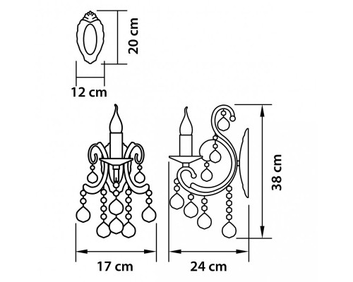 Оформить заказ Бра Lightstar 708612| VIVID-LIGHT.RU