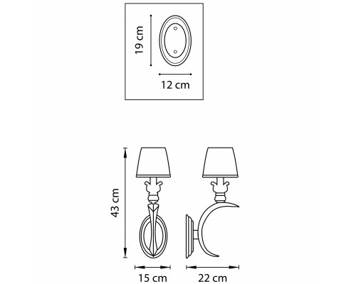 Купить Бра Lightstar 783611| VIVID-LIGHT.RU
