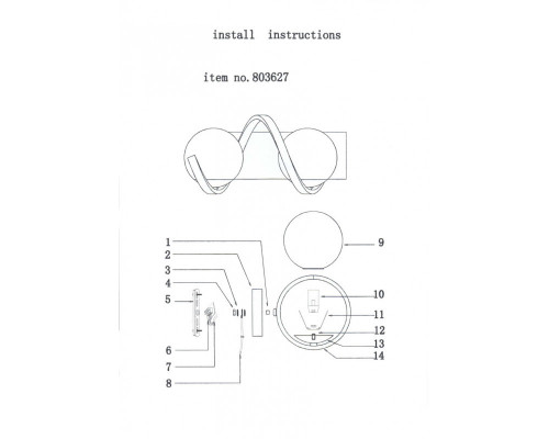 Сделать заказ Бра Lightstar 803627| VIVID-LIGHT.RU