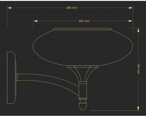 Оформить заказ Бра Kutek DEC-K-1(P)| VIVID-LIGHT.RU