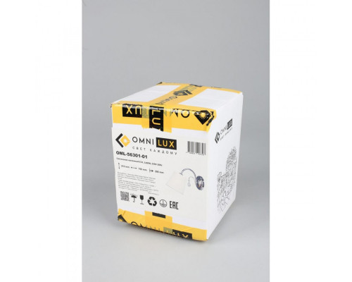 Купить Бра Omnilux OML-56301-01| VIVID-LIGHT.RU