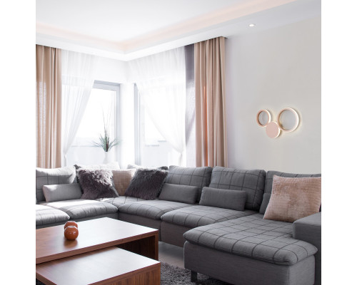 Купить Бра Eurosvet 40141/1 LED золото| VIVID-LIGHT.RU