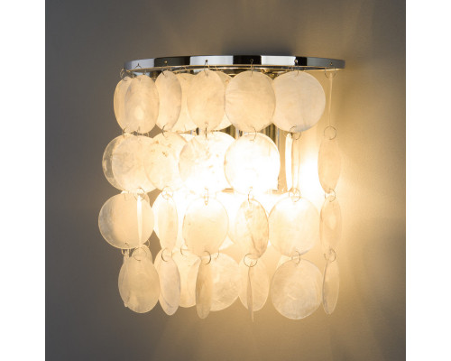 Сделать заказ Бра Eurosvet 60084/2 хром/перламутр| VIVID-LIGHT.RU