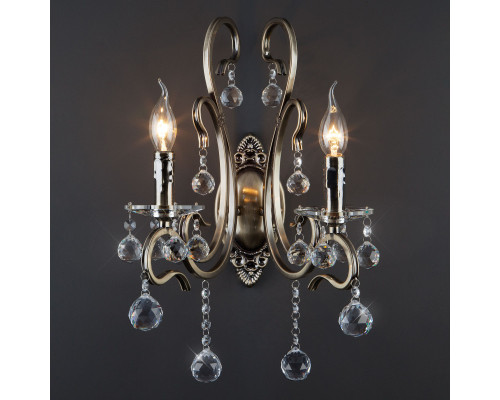 Оформить заказ Бра Eurosvet 12505/2 античная бронза Strotskis| VIVID-LIGHT.RU