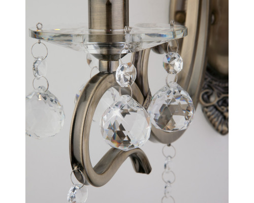 Оформить заказ Бра Eurosvet 12505/2 античная бронза Strotskis| VIVID-LIGHT.RU