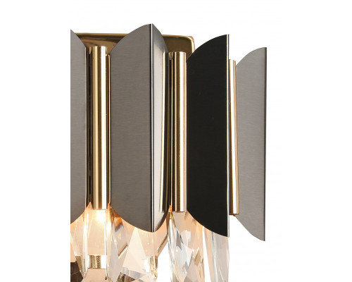 Заказать Бра Natali Kovaltseva DARIAN II 81448/2W GOLD BLACK| VIVID-LIGHT.RU