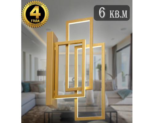 Оформить заказ Бра Natali Kovaltseva LED LAMPS 81128/1W GOLD| VIVID-LIGHT.RU