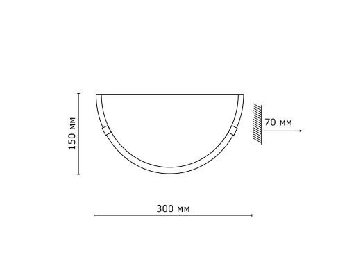 Купить Бра Sonex 053 хром| VIVID-LIGHT.RU