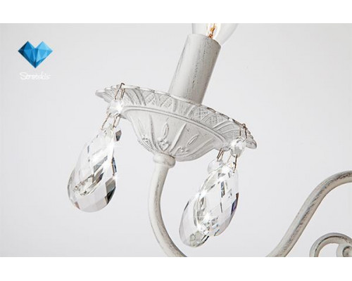 Сделать заказ Бра Eurosvet 10064/1 белый с серебром Strotskis| VIVID-LIGHT.RU