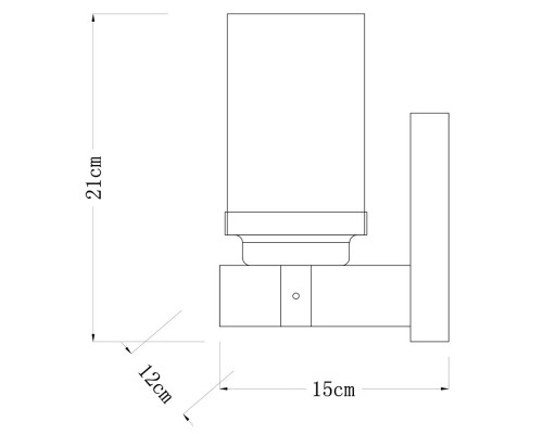 Оформить заказ Бра ARTE Lamp A1693AP-1BR| VIVID-LIGHT.RU
