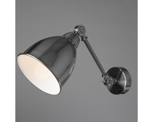 Купить Бра ARTE Lamp A2054AP-1SS| VIVID-LIGHT.RU