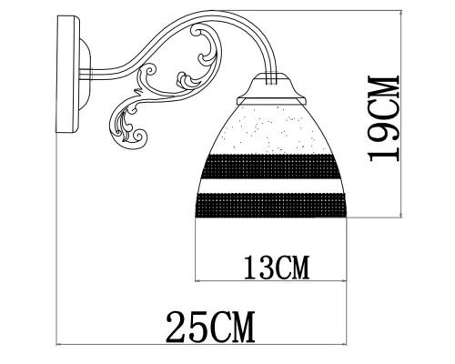 Заказать Бра ARTE Lamp A7072AP-1WG| VIVID-LIGHT.RU