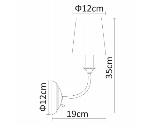 Оформить заказ Бра ARTE Lamp A9022AP-1CC| VIVID-LIGHT.RU