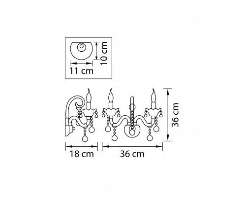 Заказать Бра Lightstar 738622| VIVID-LIGHT.RU