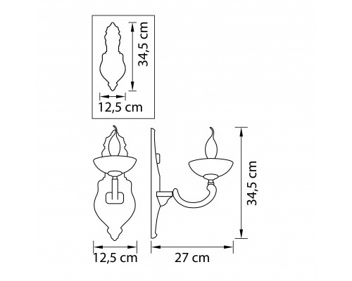 Сделать заказ Бра Lightstar 697612| VIVID-LIGHT.RU