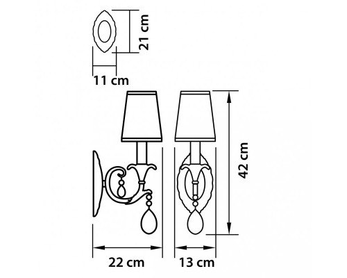 Заказать Бра Lightstar 691614| VIVID-LIGHT.RU