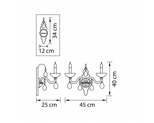 Сделать заказ Бра Lightstar 719628| VIVID-LIGHT.RU