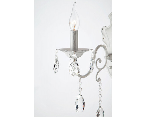 Сделать заказ Бра Eurosvet 10064/1 белый с серебром Strotskis| VIVID-LIGHT.RU