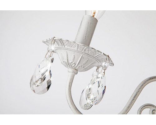 Сделать заказ Бра Eurosvet 10064/1 белый с серебром Strotskis| VIVID-LIGHT.RU