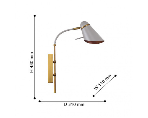 Оформить заказ Бра Favourite 2666-1W| VIVID-LIGHT.RU