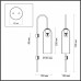 Купить Бра Odeon Light 4805/1W| VIVID-LIGHT.RU