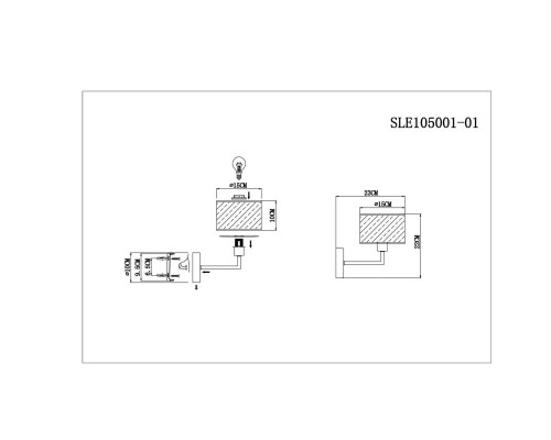 Оформить заказ Бра Evoluce SLE105001-01| VIVID-LIGHT.RU