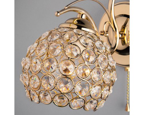 Оформить заказ Бра Eurosvet 7777/1 золото| VIVID-LIGHT.RU