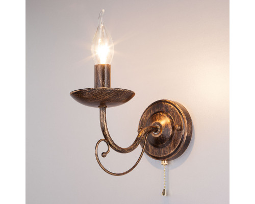 Заказать Бра Eurosvet 22404/1 черный с золотом| VIVID-LIGHT.RU