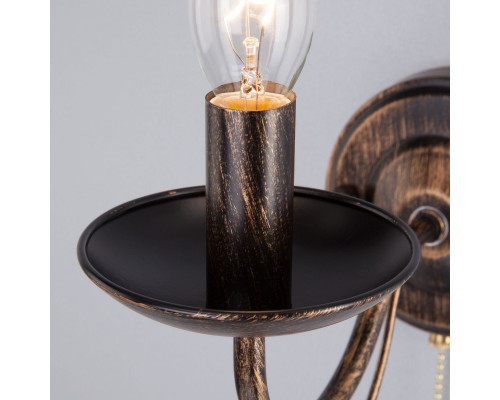 Заказать Бра Eurosvet 22404/1 черный с золотом| VIVID-LIGHT.RU