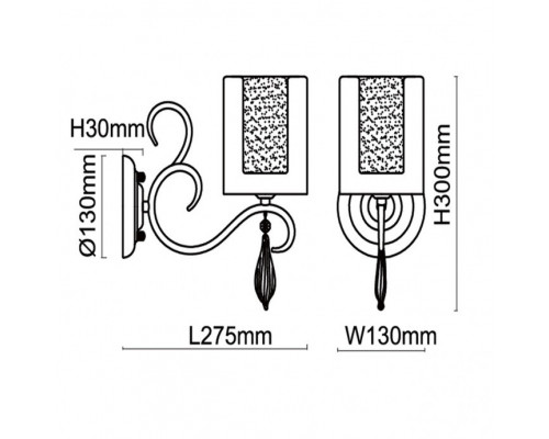 Заказать Бра MW-Light 303022601| VIVID-LIGHT.RU