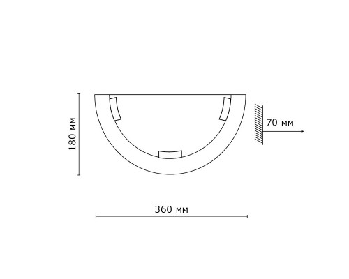 Сделать заказ Бра Sonex 060| VIVID-LIGHT.RU