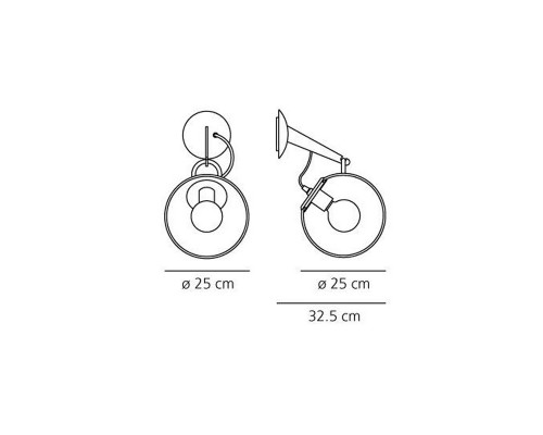 Заказать Бра Artemide A020100| VIVID-LIGHT.RU