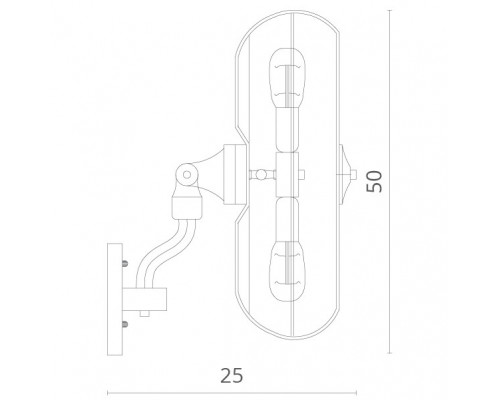 Заказать Бра Divinare 5002/05 AP-5| VIVID-LIGHT.RU