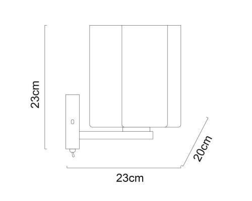 Купить Бра ARTE Lamp A3479AP-1CC| VIVID-LIGHT.RU