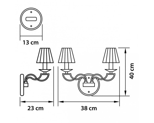 Оформить заказ Бра Lightstar 702622| VIVID-LIGHT.RU