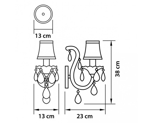 Оформить заказ Бра Lightstar 726611| VIVID-LIGHT.RU