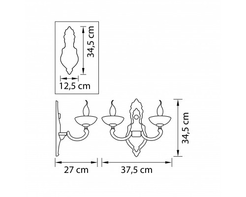Заказать Бра Lightstar 697622| VIVID-LIGHT.RU