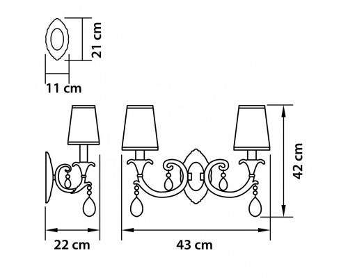 Сделать заказ Бра Lightstar 691622| VIVID-LIGHT.RU