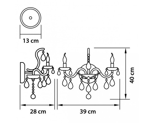 Купить Бра Lightstar 775623| VIVID-LIGHT.RU