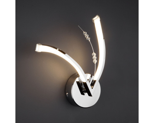 Оформить заказ Бра Eurosvet 90086/2 хром 9,2W| VIVID-LIGHT.RU