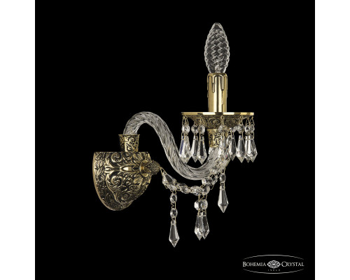 Заказать Бра Bohemia Ivele Crystal 16103B/1/141 GB| VIVID-LIGHT.RU