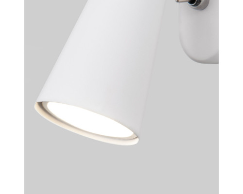 Заказать Бра Elektrostandard Horn GU10 SW белый (MRL 1010)| VIVID-LIGHT.RU