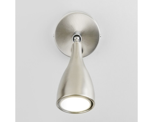 Купить Бра Elektrostandard Klio GU10 SW сатинированный никель (MRL 1008)| VIVID-LIGHT.RU