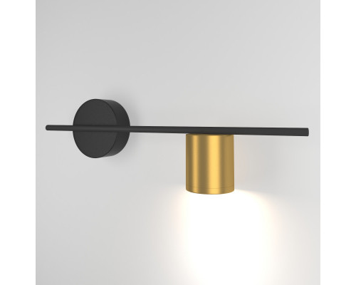 Оформить заказ Бра Elektrostandard Acru LED черный/золото (MRL LED 1019)| VIVID-LIGHT.RU